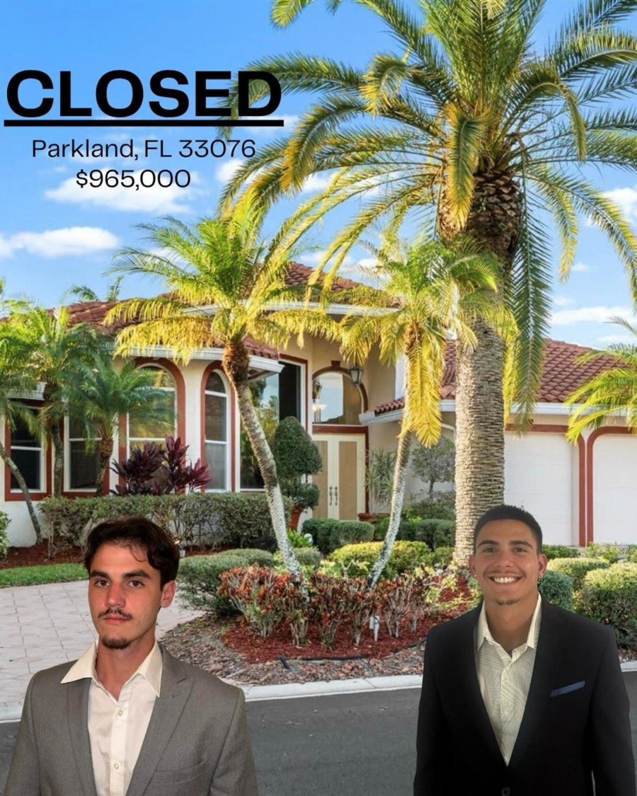 Closed deal in Parkland
